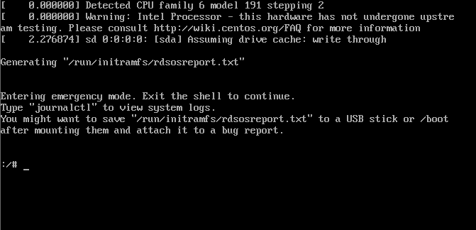 3. 进入单用户模式Shell